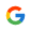 A blurry, pixelated Google "G" logo in red, yellow, green, and blue on a white background.